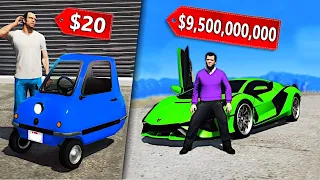 DUURSTE vs GOEDKOOPSTE AUTO In GTA 5!