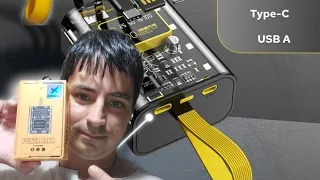 обзор Power Bank Cyberpunk SmartX 10000 mah 🔋👍