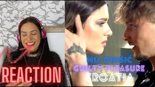 Reaction Mia Dimšić | Guilty Pleasure | Croatia | Official Music Video | Eurovision 2022