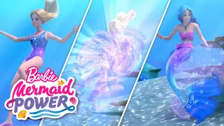 Magical Mermaid Transformations! | Barbie Mermaid Power | Movie Clip