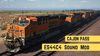 TSW3 | ES44C4 'GEVO' | SOUND MOD | ALL CAPS | MUCH EXCITE