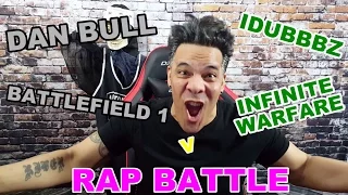 BATTLEFIELD 1 vs INFINITE WARFARE Dan Bull Rap Battle REACTION!!!
