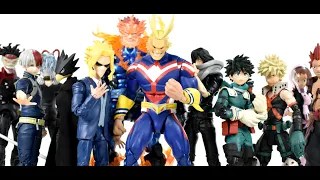 My Hero Academia Action figure collection