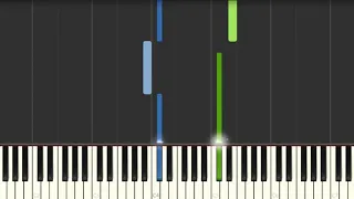 Alessandro Scarlatti  Aria [Piano Tutorial] Synthesia