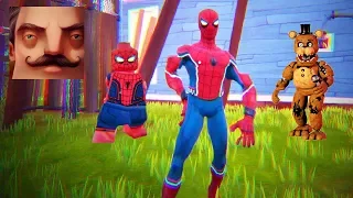 Hello Neighbor - My New Neighbor Spider-Man Homecoming Act 2 Random Gameplay Walkthrough Part 586