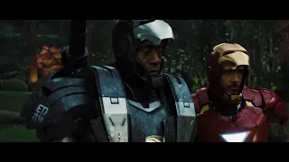 Iron Man and War Machine vs Hammer Drones - Iron Man 2 (2010) HD (+Subtitles)