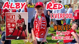 AlbyTheRedTV / Liverpool Vs Wolves / Klopp Farewell / Anfield Stadium / LFC Fans / Match Day Vlog /