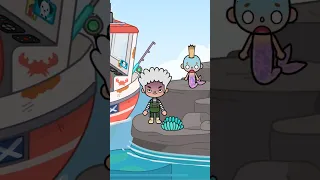 My mermaid sister is jealous of me 💔 Part 3 #tocastory #tocaboca #shorts #tocalifeworld