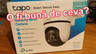 Camera de supraveghere Smart TP-Link Tapo C500 - Unboxing