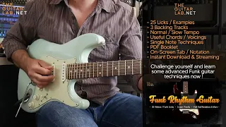 Funk Rhythm Guitar (Lesson Preview)  - Theguitarlab.net -
