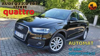 Audi Q3 Automat w nim odpoczniesz 2.0 TDI 177KM @mavcarautasprowadzane