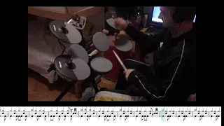 Guns N' Roses  - Used to love her (Drum cover with drum notation) - Drummer - Beginner, dilettante