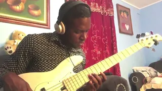 Donna Lee solo and walking bass cover by Lyle Swaby