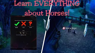 V Rising Mounts, Stats, best Mount and More! Where to get a Horse?!