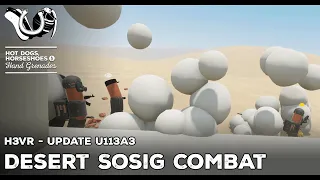 H3VR Early Access Update 113a3 - Desert Sosig Combat!!!