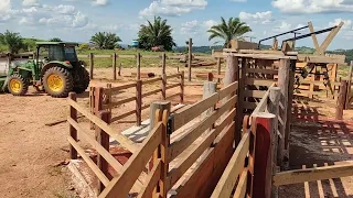 Curral quase pronto Construtor,  Neném  Vêja a qualidade.