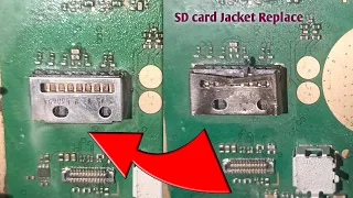 How To Replace Mobile phone Memory card jacket SD card holder || 100% working | 2023