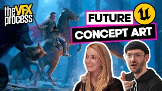 Is UNREAL ENGINE The Future Of Concept Art? | Ellie Cooper (Athena Productions)