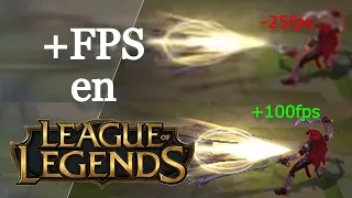 AUMENTAR FPS en Lol con PC de BAJOS RECURSOS 2022