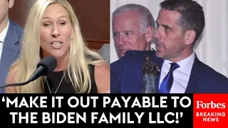 'Biden Serves Any Country That Is Willing To Write Him A Check!': Marjorie Taylor Greene Rips POTUS