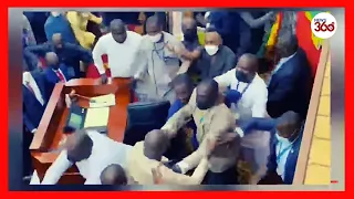 MPs throw punches in Ghana parliament floor over budget - News 360 Tv