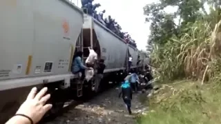 Mexico’s ‘Las Patronas’ continue to give helping hand to migrants on 'La Bestia’ train