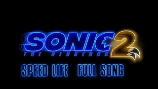 Sonic The Hedgehog 2 - Speed Life - Stephane Legar (Full Song)
