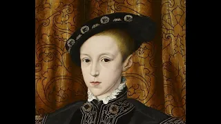 Eduardo VI (1537-1553), rey de Inglaterra e Irlanda. El llamado "rey niño".