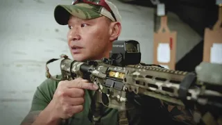 Rōnin talks over Combat Rifle Drills