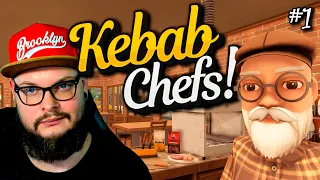 ОТКРЫЛИ ШАУРМУ С БАТЬКО #1 - Kebab Chefs! - Restaurant Simulator