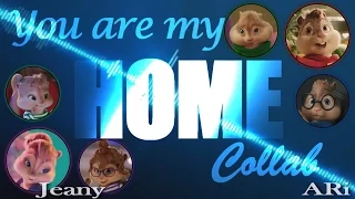 Chipmunks & Chipettes - You are my Home (Lyric Video) [Collab With Jeanette Hillery]
