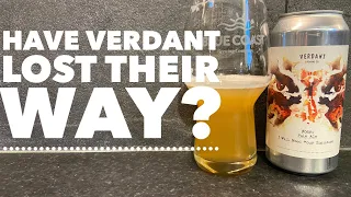 Verdant I Will Need Your Signature Pale Ale By Verdant Brewing Company | British Craft Beer Review