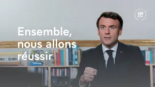 Ensemble, nous allons réussir. Mes vœux 2023 aux Français.