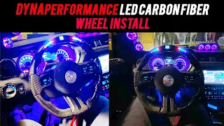 How To Install DYNAPERFORMANCE LED Steering Wheel (carbon fiber)