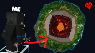 Why I Put An Entire Ocean In The Nether In Minecraft Hardcore...