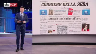 Rassegna stampa di Sky TG24: i giornali di mercoledì 28 aprile