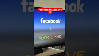 Facebook en Xbox 360 😎👌🏻 #shorts