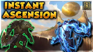 *NEW* MONO SHURIMA GOT BIG BUFFS: Instantly Ascend Your God Cards | Legends of Runeterra | Dyce