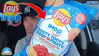 Lay's® IHOP® Rooty Tooty Fresh 'N Fruity Chips Review! 🍓🥞🥔 | theendorsement