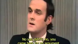 Argument Clinic - Monty Python - English Subtitles