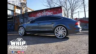 Audi A7 on 24" Rucci OG Forged Wheels Done by Kc Customs