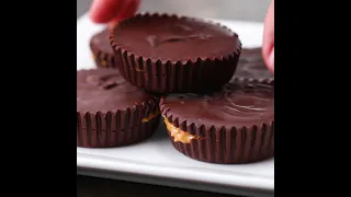 Homemade Peanut Butter Cups #Shorts