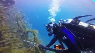 Mitchell Wreck Dive 3-2014