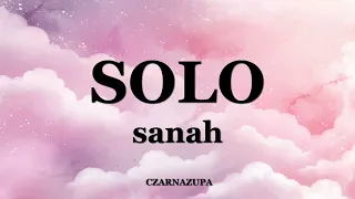 sanah - SOLO Tekst