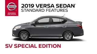 2019 Nissan Versa Sedan SV Special Edition | Model Review