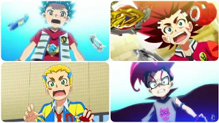 All Protagonist Burst Finishes in Beyblade Burst Season 1-6