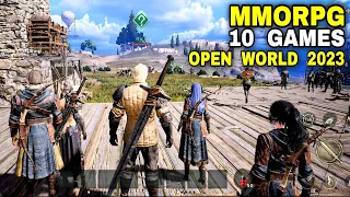 Top 10 New MMORPG Android iOS | Best MMORPG 2023 Mobile (you must play and know it)