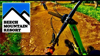 BIKE PARK & BACKCOUNTRY!!! (BEECH MOUNTAIN)