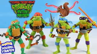 Teenage Mutant Ninja Turtles Mutant Mayhem Ooze Cruisin' Figures Collection Review