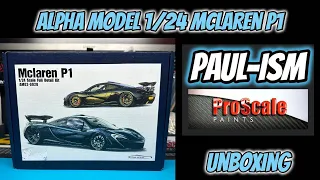 Unboxing - Alpha Model 1/24 McLaren P1